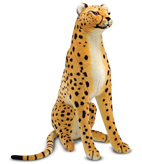 large plush cheetah|More.